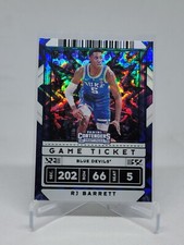 2020-21 Contenders Draft Variation Game Ticket Green Explosion 12 RJ Barrett B3A