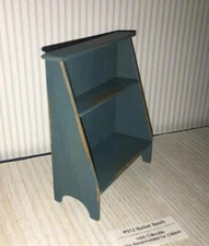 MINIATURE DOLLHOUSE 1:12 SCALE COUNTRY BLUE BUCKET BENCH-SIR THOMAS THUMB-912.3