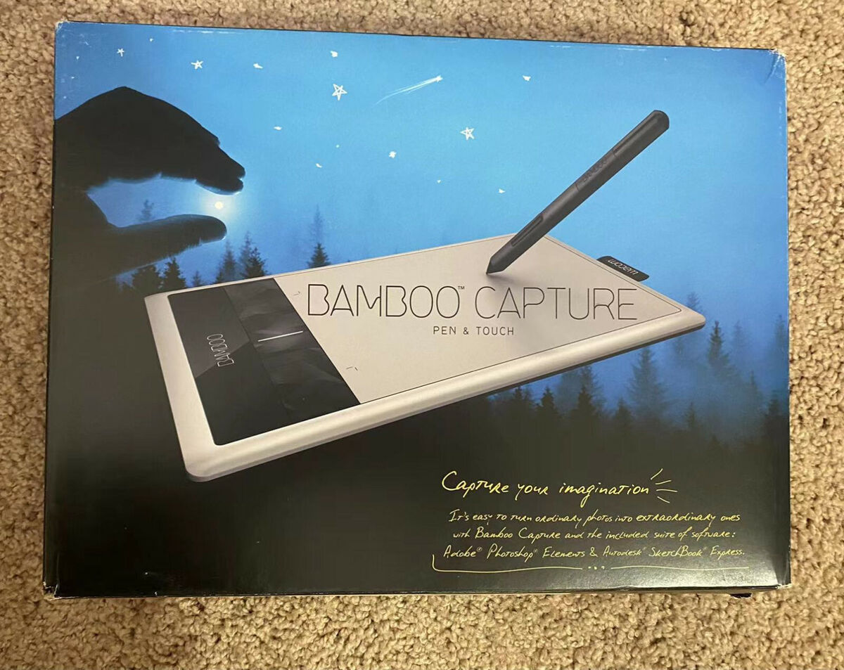 Wacom Bamboo Capture Pen and Touch Tablet (CTH470 Wacom Bamboo Capture Pen and Touch Tablet (CTH470