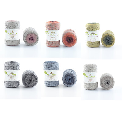 DMC *ECO VITA Size 4* Multicolor Recycled Cotton Makramee-/Strick-/Häkelgarn