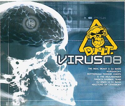 D.H.T. Virus 08 - 2CD Box - HARDCORE GABBER 