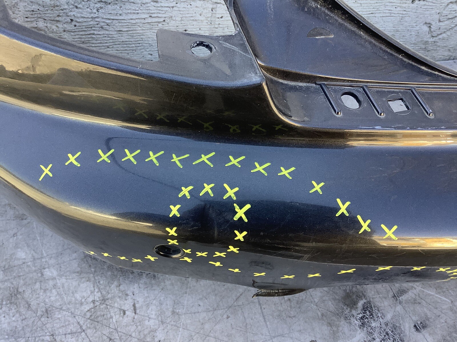 2008 2009 2010 2011 2012 MASERATI GRAN TURISMO REAR BUMPER OEM USED