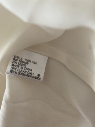 ANTONIO MELANI WOMENS L Silk Blouse /shirt NWT - Picture 7 of 10