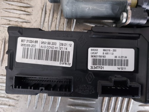 Moteur de lève vitre Avant Gauche - RENAULT MEGANE III (3) - Réf : 807310246R - Imagen 4 de 4
