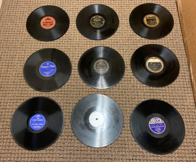 Mercury Ara Brunswick Victor Gennett Decca Antique Records (9)
