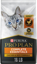 Purina Pro Plan Chicken  Rice Formula with Probiotics High Protein Cat Food,16