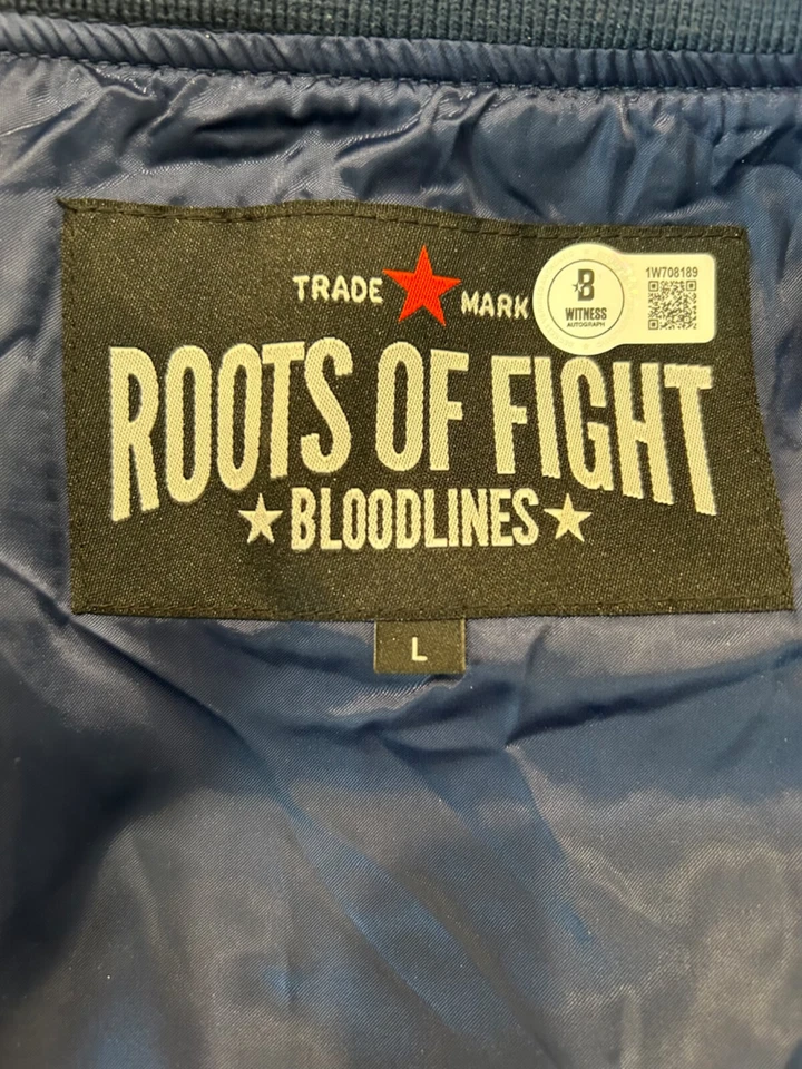 MIKE TYSON Roots of Fight Jacket Auto Signed Beckett COA Kid Dynamite 🔥🔥🔥 - Image 3 of 4