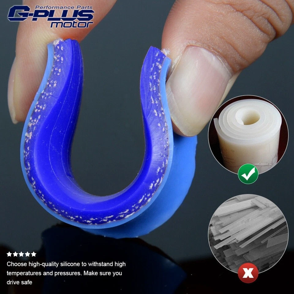 Manguera de refrigerante de radiador de silicona apta para Nissan 75-78 Datsun 280Z Z S130 L28 azul Foto 4 de 4