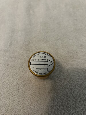 bird slug 200-2    200-300 mhz 2.5 watts
