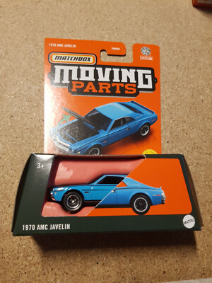Matchbox Moving Parts 2024: 1970 AMC Javelin blau OVP