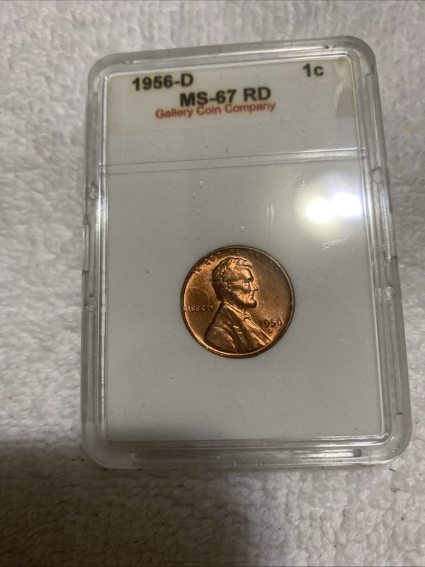 1956-D MS67 RD Nice Strike W Low Start Bid.