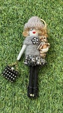 Handmade Style Doll Keychain   Fashion Bag Charm Cute Plush Accessory Gift