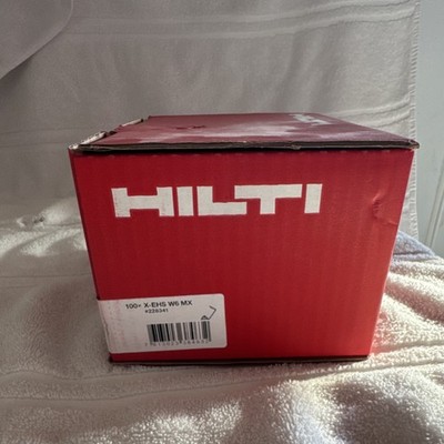Hilti X-EHS W6 MX Industrial Fasteners 100 Pack Model 228341 MPN