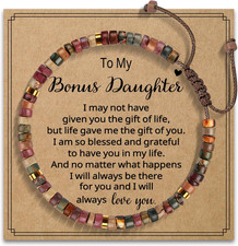 AGOT Daughter in Law Bracelets Gifts: Dear Daughter in Law Birthday Gifts from M