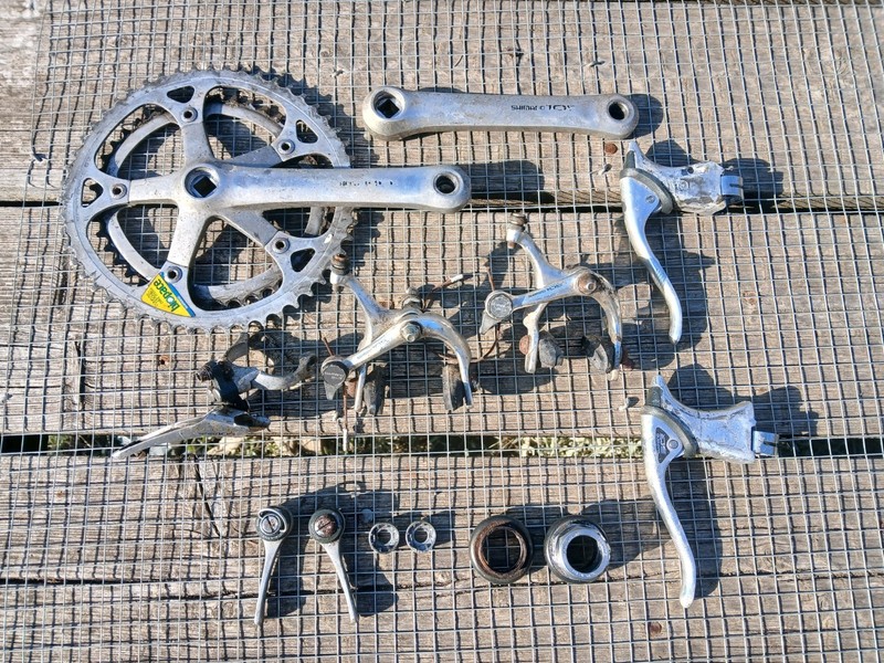 Shimano 105 Joblot / 1050 Partial Groupset 90's Vintage Road Bike