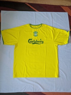 Hibernian 2003/2004 Away Shirt Size XXL