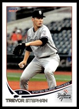 2017 Trevor Stephan Choice Minor League Rookie Card RC Staten Island Yankees