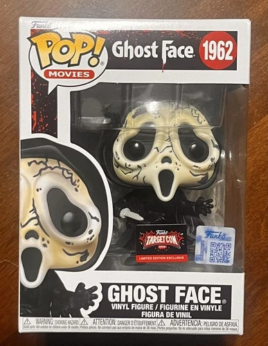 Funko Pop! Movies Ghost Face # 1962 Ghost Face Target Con New Release Funko