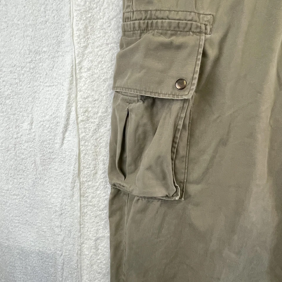 Pantalones cargo Polo Ralph Lauren para hombre 44x32 caqui clásico chino polo 67 botones mosca Foto 2 de 4