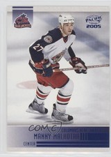 2004-05 Pacific Blue Ice 157/250 Manny Malhotra #77 0b5