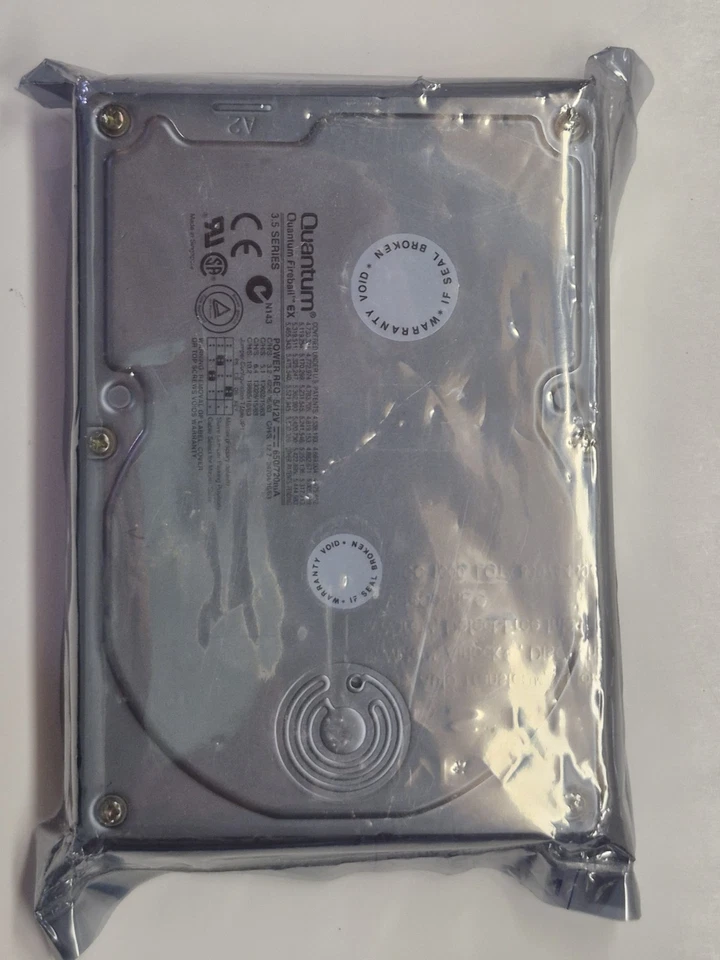 Quantum Fireball EX 3.2 AT, EX32A014, 3.2GB, IDE HDD, 3.5". Sealed NOS A3 - Image 2 of 4