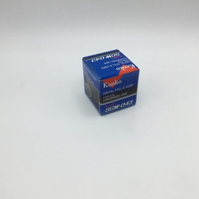 Originalverpacktes Kenko 0,43 x Fisheye Superweitwinkelobjektiv für 37 mm Camcorder (SGW-043)