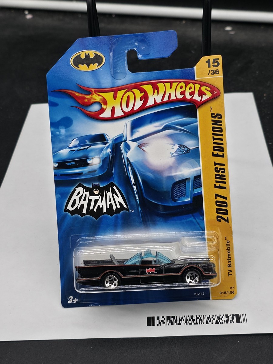 🦇2007 Mattel Hot Wheels 1966 BATMOBILE 1:64 Die-Cast Car. Batman