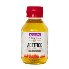 Atractiva Keratina Fix Reconstructor Capilar EL Aceitico 4oz