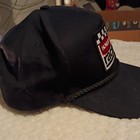 Vintage 90s Honest Racing Hat Cobra Caps Snapback Black Rope Trucker Cap VTG — photo 2