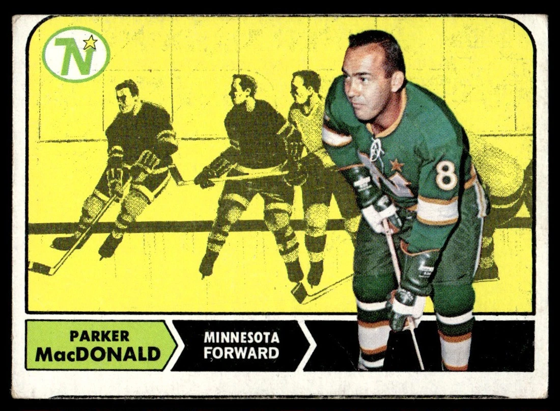 1968-69 Topps Parker MacDonald Minnesota North Stars #55