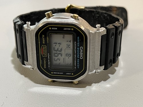Vtg 1985 Casio G-SHOCK DW-5600 Japan H Module 901 Screw Back Model Gold Buttons - Picture 11 of 14