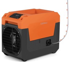 140 Pints Commercial Dehumidifier with Pump, Drain Hose for Basements, Job Sites