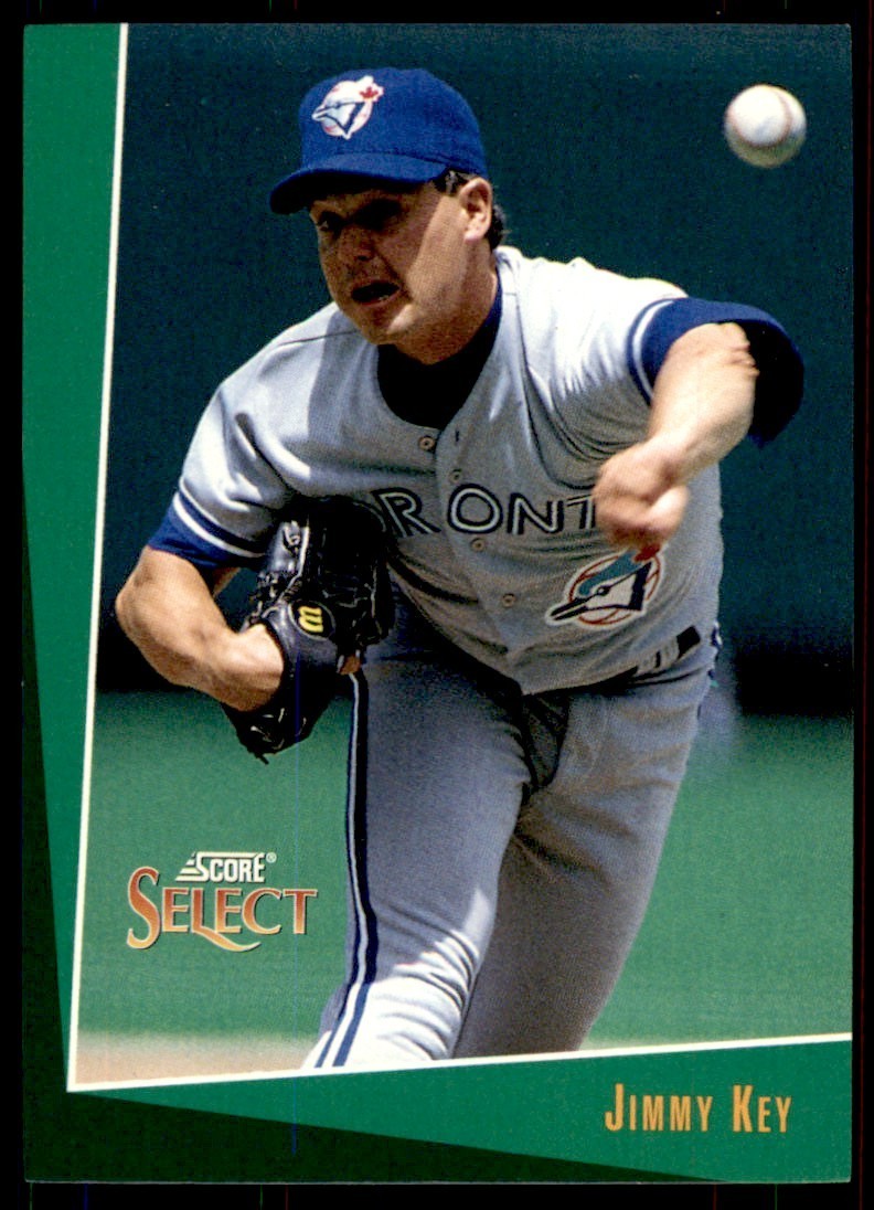 1992 Score Select - Jimmy Key #96 Toronto Blue Jays Baseball Card