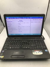 TOSHIBA SATELLITE C655 S5128 - BOOTS TO BIOS - INTEL I3 M380 - 4GB RAM -READ- BB