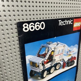 Lego Technic Arctic Rescue Unit (8660) Instruction Manual Booklet ONLY No Bricks