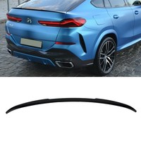 Sport-Performance Heckspoiler Kofferaum Schwarz Matt Passt FüR BMW X6 G06