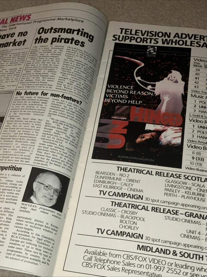 Video Week. Pre Cert.Sylvester Stallone First Blood Rambo.Unhinged. The Muppets - Image 4 of 4