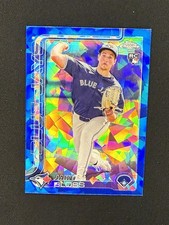 Jake Bloss 2025 Topps Chrome Sapphire RC #188 Toronto Blue Jays