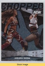 2025 Skybox Metal Universe AEW All Elite Wrestling Hikaru Shida #CP-14 READ 1b42