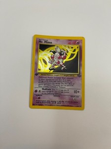 ポケモン - Mr.Mime バリヤード 1ED 1st Edition 英語版 6/64 Pokemon MR. MIME 6/64 - ERROR NO SYMBOL - JUNGLE SET HOLO