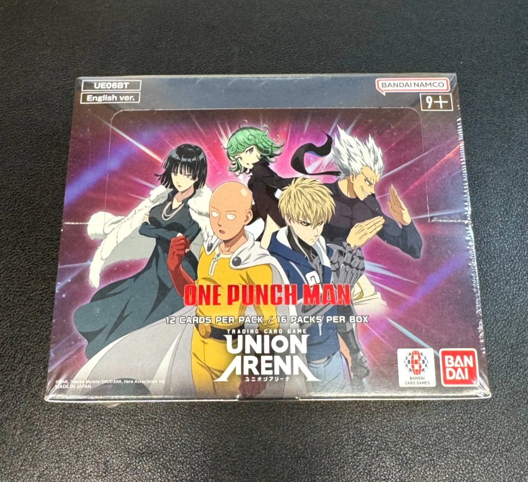 ONE PUNCH MAN UNION ARENA 2箱セット UNION ARENA TCG: One Punch Man Booster Box Case 16 Boxes | eBay