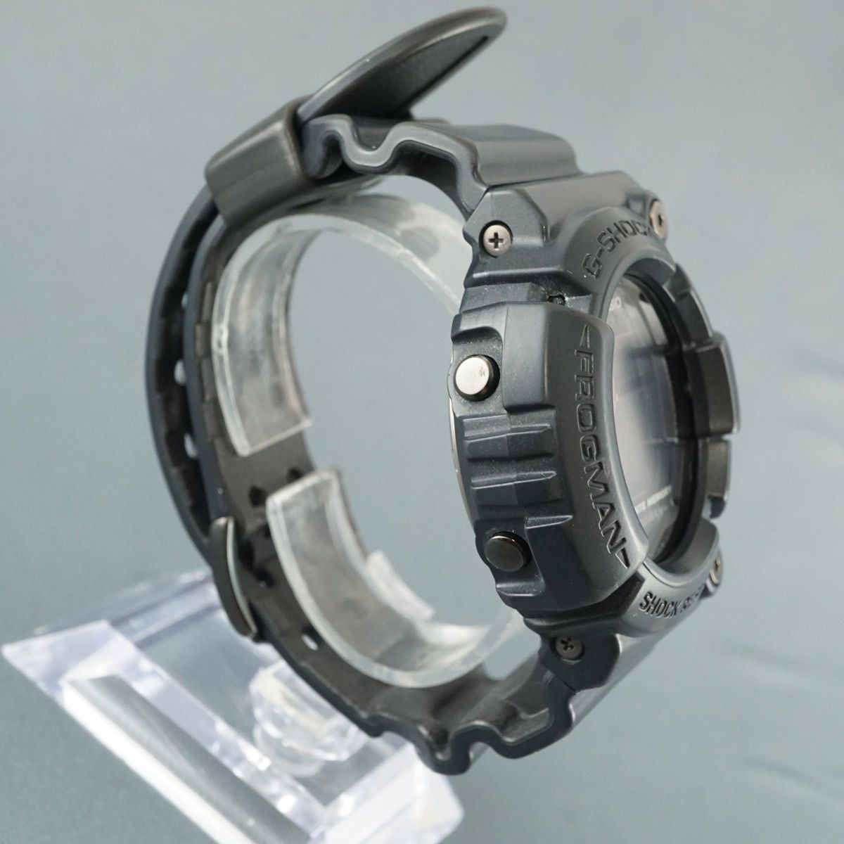 Excellent + CASIO G-SHOCK GW-200MS-1JF FROGMAN Men Black Tough