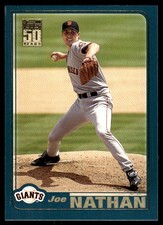 Joe Nathan 2001 Topps #292 Giants MLB READ FREE SHIPPING AutographDen
