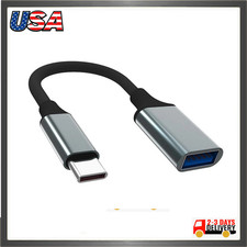 OTG Adapter for Android: Cable Android USB to C Black