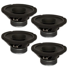 4 Goldwood Sound GW-8003/8 Full Range 8" Woofers w/ Whizzers 260W each Speakers