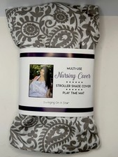 Multi Use Cover Nursing, Scarf Stroller Shade Cover Or Play Time Mat