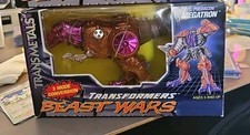 Beast Wars Transmetal Megatron (rarissimo errore rosa metallizzato)
