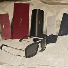 Cartier CT0573S 001 Occhiali da Sole Uomo Polarizzati Exception