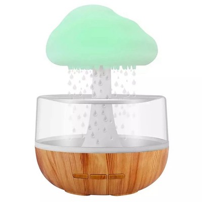 Rain Cloud 2 in 1 Raindrop Humidifier with 7 Colors Night Light, Aromatherapy...