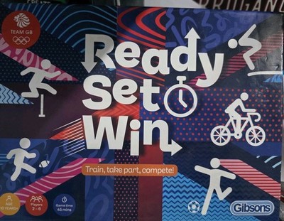 360. Gibsons Ready Set Win Team GB Olympic Family Brettspiel Neu 